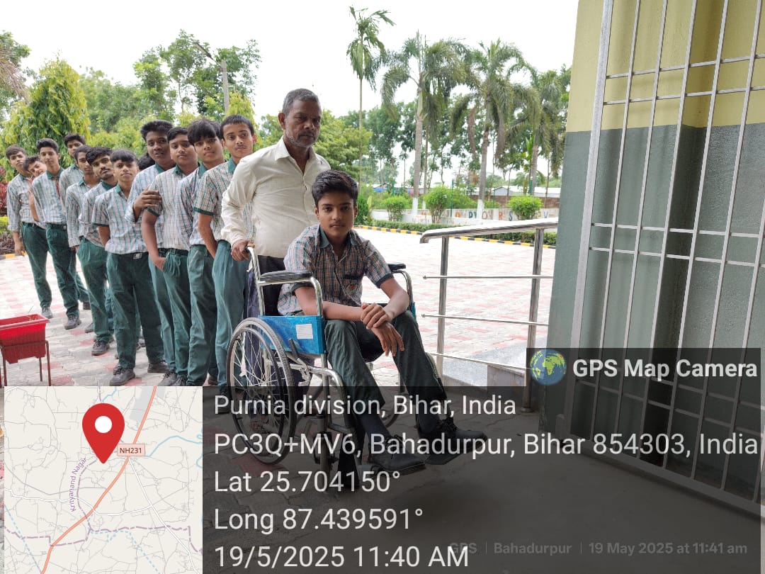 Accessible wheelchair ramp